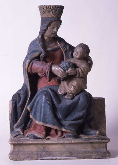 Vierge à l’Enfant tenant une grappe de raisin